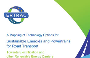 ERTRAC report: A Mapping of Technology Options for Sustainable Energies and Powertrains for Road Transport